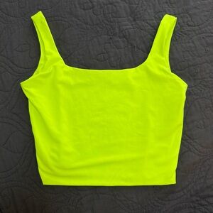 Neon Yellow Women's Top
